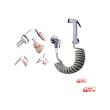 Plasyay Spiral Taharetmatik Gri 2.5 Metre Beyaz - Gri