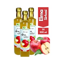 Elma Sirkesi 500 Ml 3'lü Paket - Organik Doğal Fermantasyon