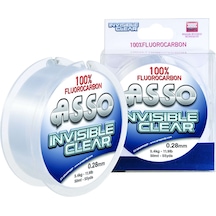 Asso Invisible Clear Paralel %100 Fluoro Carbon Misina 50mt Standart - 0.40 Mm