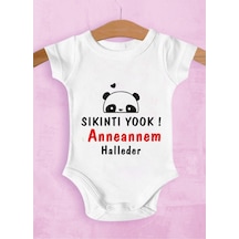 Tuğbababy Baby Beyaz Sıkıntı Yok Anneannem Halleder Zıbın Kız Erkek Beyaz