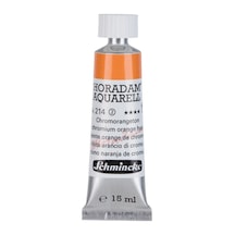 Schmincke : Horadam Aquarell Artist Sulu Boya : 15 Ml Tüp : Seri 2 214 Chrome Orange No Lead