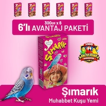Şımarık Muhabbet Kuşu Yemi - 6 Adet 300 G