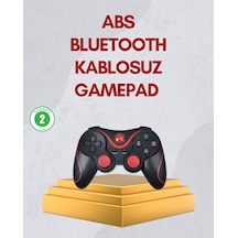 Ergonomik Tasarımlı Kablosuz Bluetooth Gamepad Titreşimli