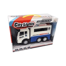 Ctoy Işıklı ve Sesli Polis Kamyon 89-302a