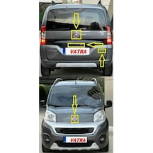 Fiorino Combi 1,3 Multijet Urban 2016-2021 Multijet Mavi "j" Ve Fıorıno Krom Yazısı-kaput-bagaj Arma