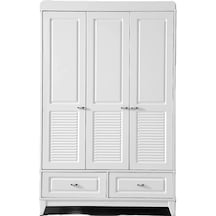 Boss 3 Kapılı Dolap, Bebek Ve Genç Odası Dolap Beyaz