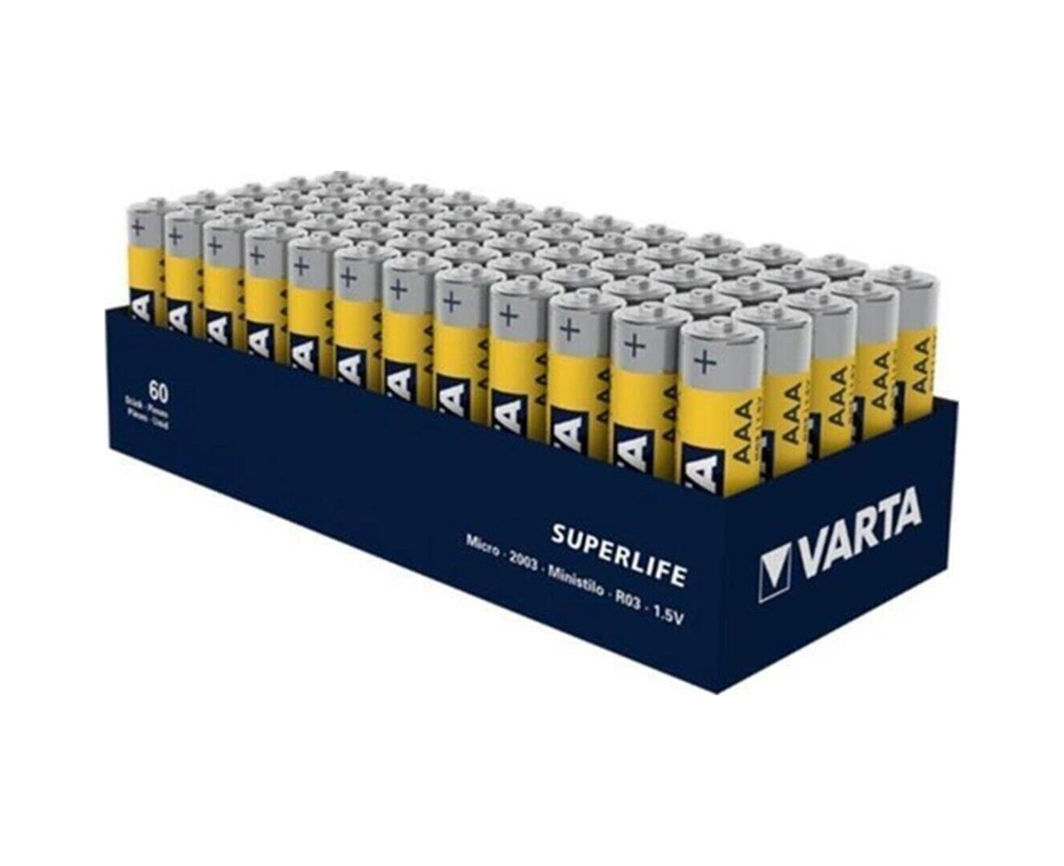 Superlıfe Çinko Aaa Ince Kalem Pil 60lı Paket Evimdeyokyok