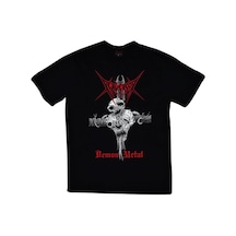 Stoned&Fame Perversor Baskılı T-shirt SIYAH