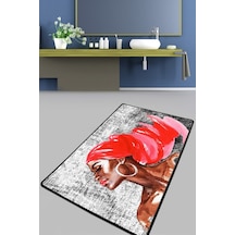 Pink Hair Banyo Halısı Djt 80X100 Cm