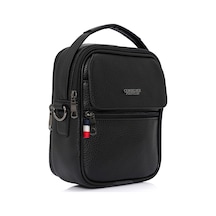 Cambridge Polo Club Siyah Suni Deri Erkek El Çantası - Plevr50132 Çok Renkli