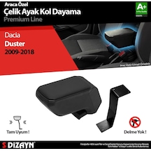 Dacia Duster Kol Dayama Kolçak Çelik Ayaklı Abs Siyah 2009-2018 A+kalite