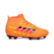 Lalıga Super Mercury Bilekli Çoraplı Krampon Futbol Ayakkabısı L-575-kr Turuncu