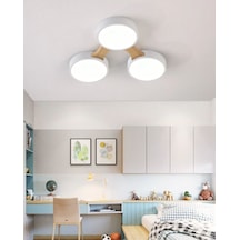 Simaavize Minimalist Modern Led 3’Lü Avize-1