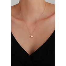 14 Ayar Altın Sincap Kolye Sarı Altın