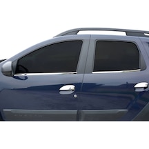 Renault Clio 5 2019+ Araca Özel Krom Cam Alt Çıtası A+