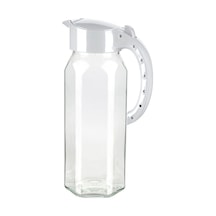 Emilahome Ala Cam Sürahi 1500 Ml Beyaz - 869612175