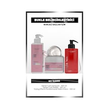 Lewel Mood Dense Curls Şampuan 400 ML + Durulanmayan Saç Kremi 250 ML + Saç Maskesi 350 ML