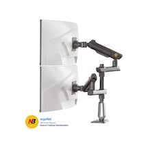 Nb Ergonomic Nb D9c 27-50 İnch Çift Kol 2-20 Kg Profosyonel Gaming Monitör Standı