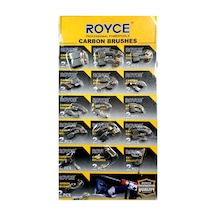 Royce 16 Parça Matkap Spiral Kırıcı Kırıcı Delici Kömür Seti