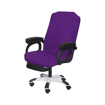 Koyu Mor S/m/l Boyutları Ofis Streç Spandex Sandalye Anti-kirli Bilgisayar Koltuğu Sanda Kapak Ofis Koltuğu Koltuk Örtüsü 55794184