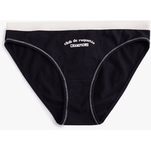 Koton Brief Külot Baskılı Pamuklu Lacivert 4slk30262mk Lacivert