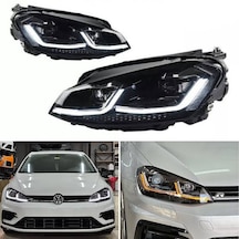 Golf 7 J Led Far Takımı 10"