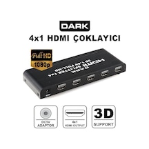Dark Dk-hd-sp4x1 Full Hd 1 Giriş 4 Port Hdmı Split