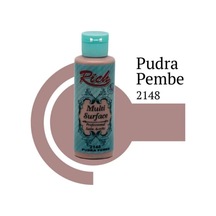 Multi Surface Her Yüzey Için Akrilik Boya 130 Cc. 2148 Pudra Pembe