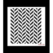 Hdm134 Cadence Home Dekor Stencil 25X25