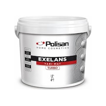Polisan Exelans Turbo Yarı Mat Dış Cephe Boyası 15 Lt Bahama Beyazı 15 KG