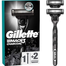 Gillette Mach3 Charcoal Yedekli Tıraş Bıçağı