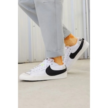 Nike Blazer Mid 77 Jumbo Leather Mens Sneaker White Hakiki Deri Erkek Günlük Spor Ayakkabı Beyaz