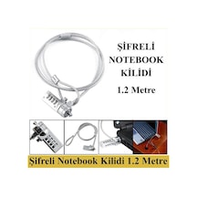 Şifreli Bilgisayar Ve Notebook Kilidi - 1.2 Metre
