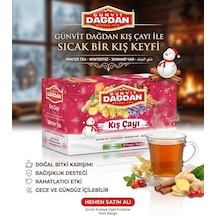 Günvit Dağdan Kış Çayı 20 Li Kutu Natürel Sallama Poşet Çay
