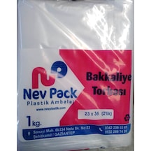 Bakkalı̇ye Şefaf Poşet Şeker Torbası 23X36 1 KG
