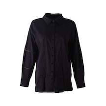 Trender Siyah Kadın Gömlek O6715 Siyah