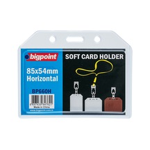 Bigpoint Kart Kabı Soft Yatay 85x54mm Bp660