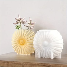 Ayçiçeği Vazo Silikon Kalıp S851