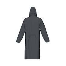 Zeal Robe/asphalt-whıte Yetişkin Bornozu Gri Gri