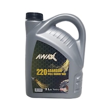 Awax Sae 220 Numara Asansör Ve Mekanik Dişli Bakım Yağı 3 L
