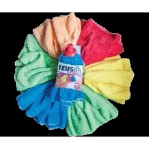 Mikrofiber Havlu Mop Welsoft Kartelalı 5468 Çok Renkli
