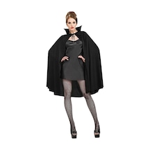Siyah Renk Yakalı Halloween Pelerini 90 Cm 5680 "