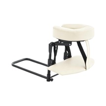 Tıshıta Ev Masaj Seti El Desteği Kurulu Kafalık Yüz Yastığı Ergonomik Şekil Pu Sünger Uyku İçin Ayarlanabilir Ofis Eğlence, Bej Beyaz