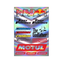 A5 Hologram Sticker 075 Tek Paket Çoklu Sticker Standart