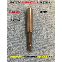 Baytec Mıknatıslı Bits Uç Uzatma Ucu 60 Mm Uç Uzatma