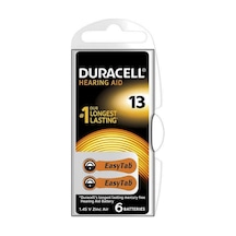 Duracell 13 No Kulaklık Pili 6lı Paket -92016