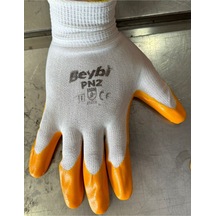 Beybı-pn-2 Nitril İşçi Eldiveni-12'li Paket