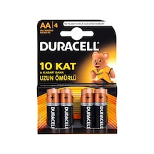 Duracell Duralock LR6/MN1500 Alkalin AA Kalem Pil 4'lü