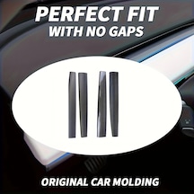 Hightower Tesla 20-24 Model 3/y Gösterge Paneli Dekoratif Abs Karbon Fiber Mat Şerit