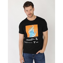 Roberto Cavalli Erkek Tshirt /M.Rob.0421.14023 Siyah